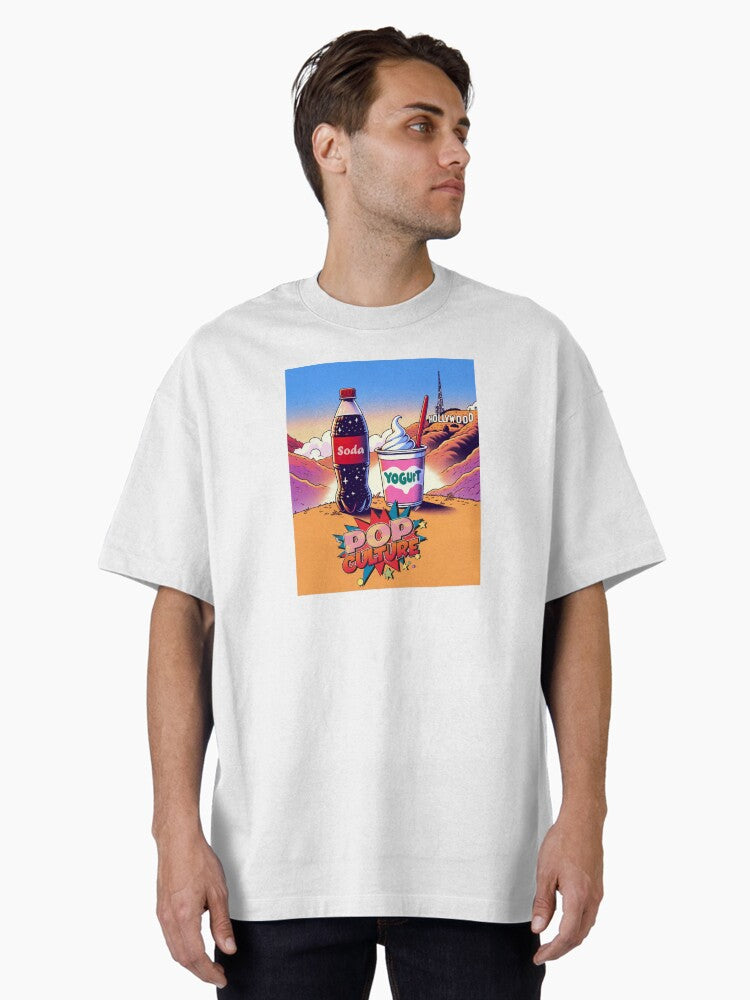 Pop Culture Oversized T Shirt T Shirt Streetwear Style Gift Ready