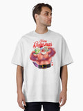 Christmas Gains Santa Oversized T Shirt T Shirt US Market