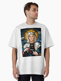 Saint Celine Oversized T Shirt T Shirt High Search Demand Pop Art Style
