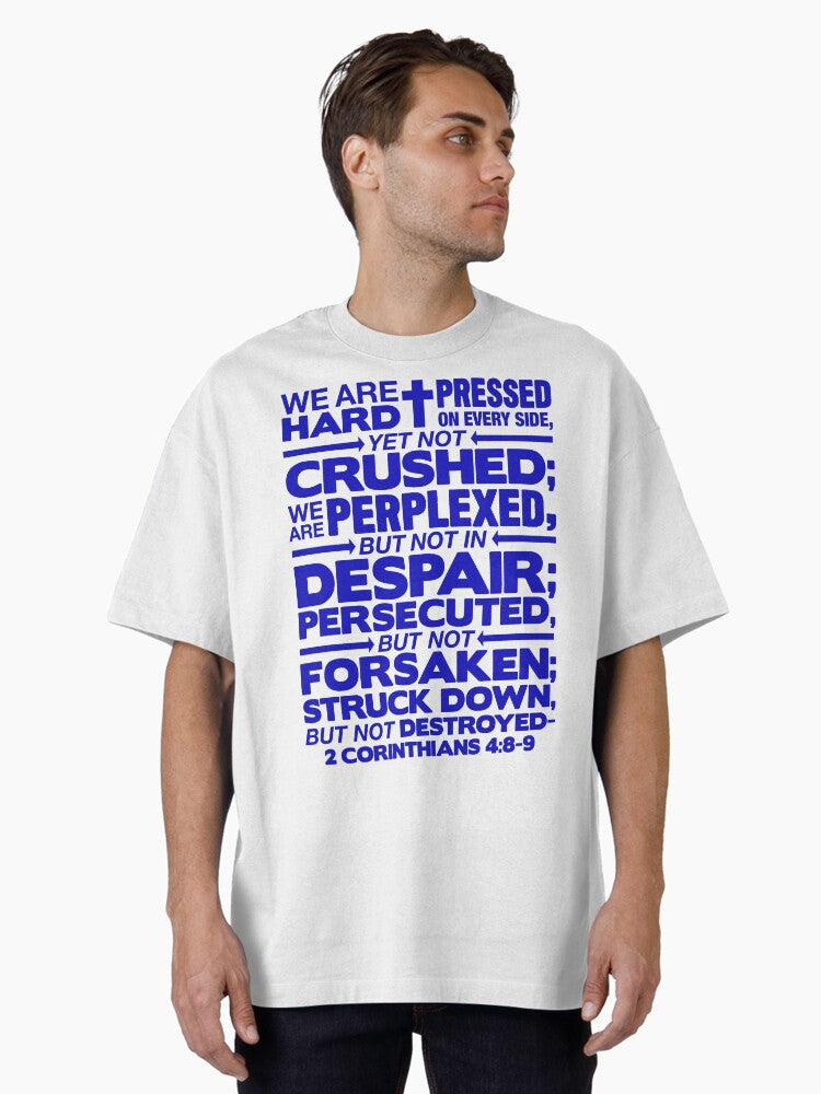 Corinthians Not Forsaken Oversized Shirt T Shirt Gift Ready
