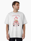 VALENTINES DAY Oversized Shirt T Shirt Premium Print