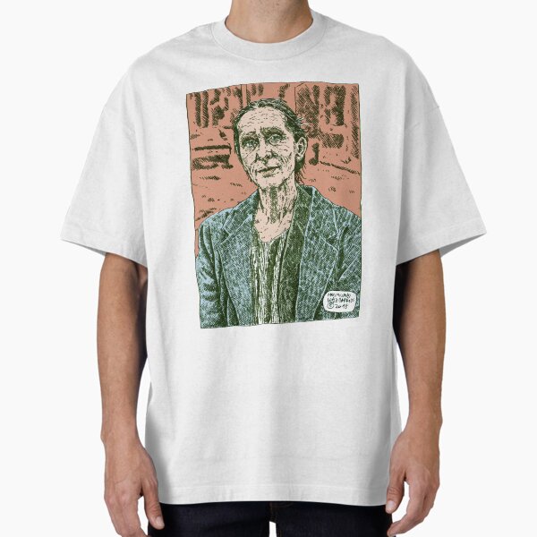 Pina Bausch, by Maximiliano Lopez Barrios Oversized T-Shirt by Grafixo-Sur