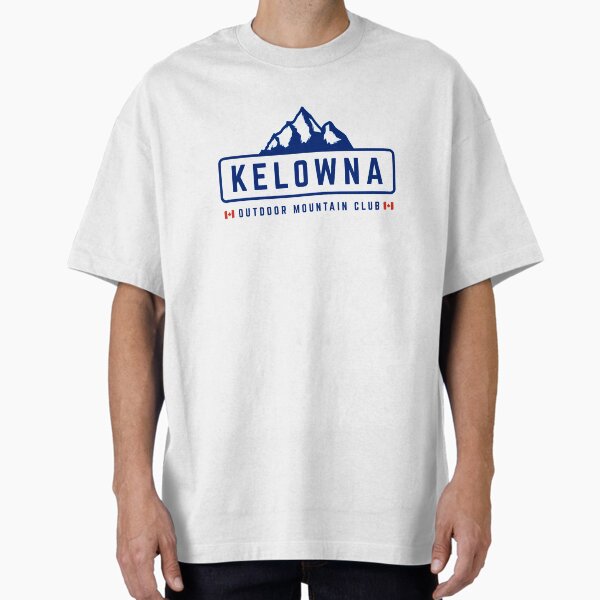 Kelowna Outdoors  Oversized T-Shirt for Sale by ForzaDesigns