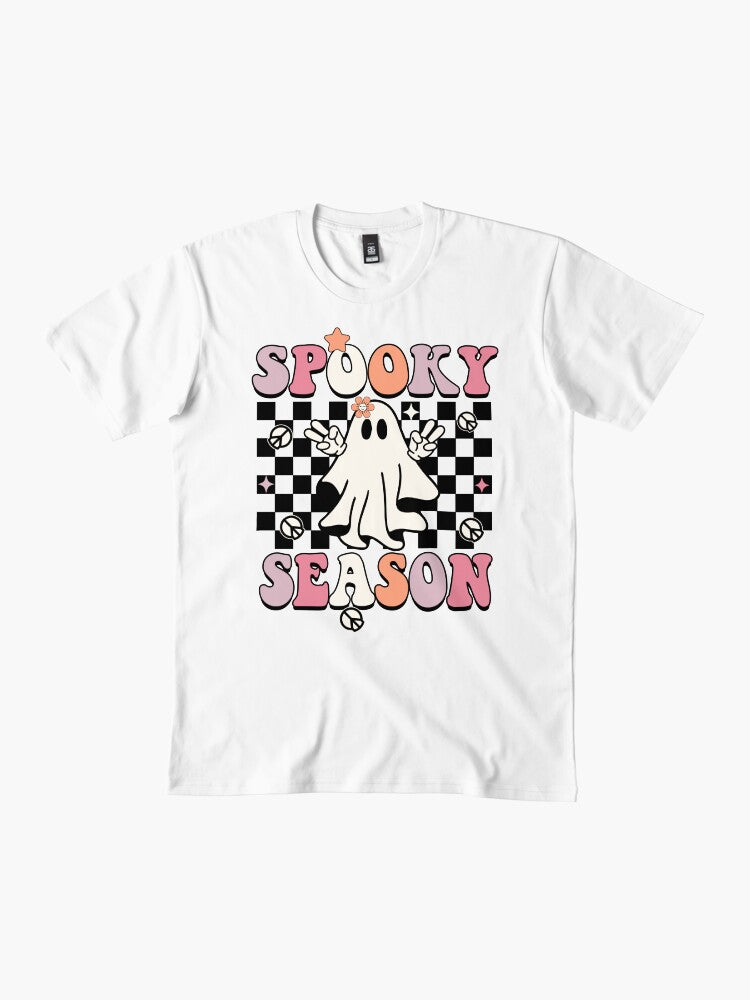 Vintage Halloween Spooky Season Premium T Shirt