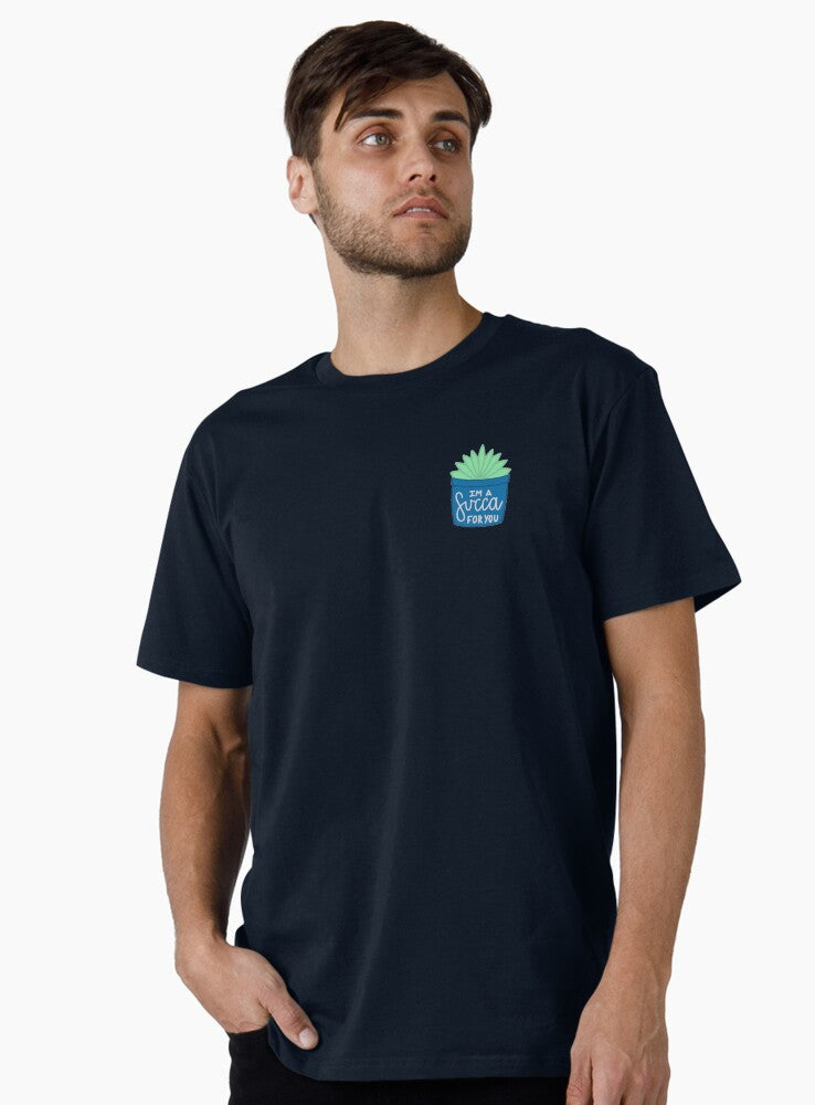 im a succa for you - succulent sticker Premium T-Shirt Sticker | High-Quality Print | Perfect For Daily Wear