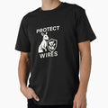 Protect WIRES Premium T-Shirt for Sale by ProtectWIRES