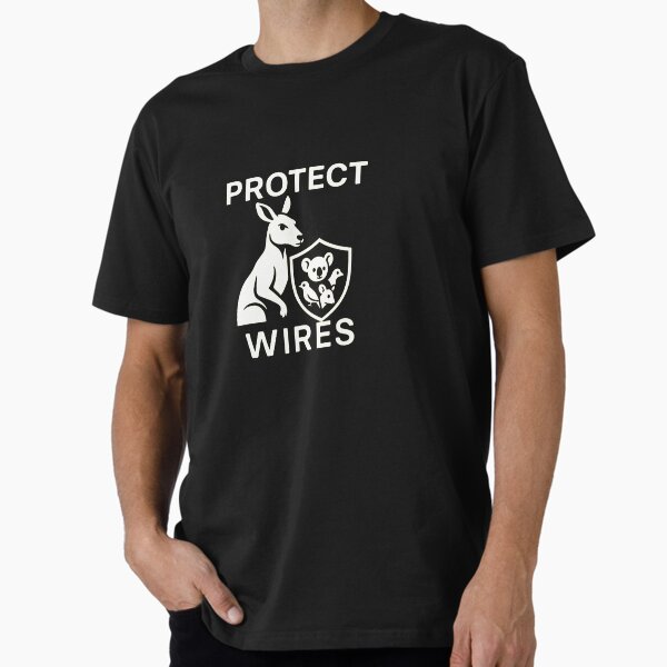 Protect WIRES Premium T-Shirt for Sale by ProtectWIRES