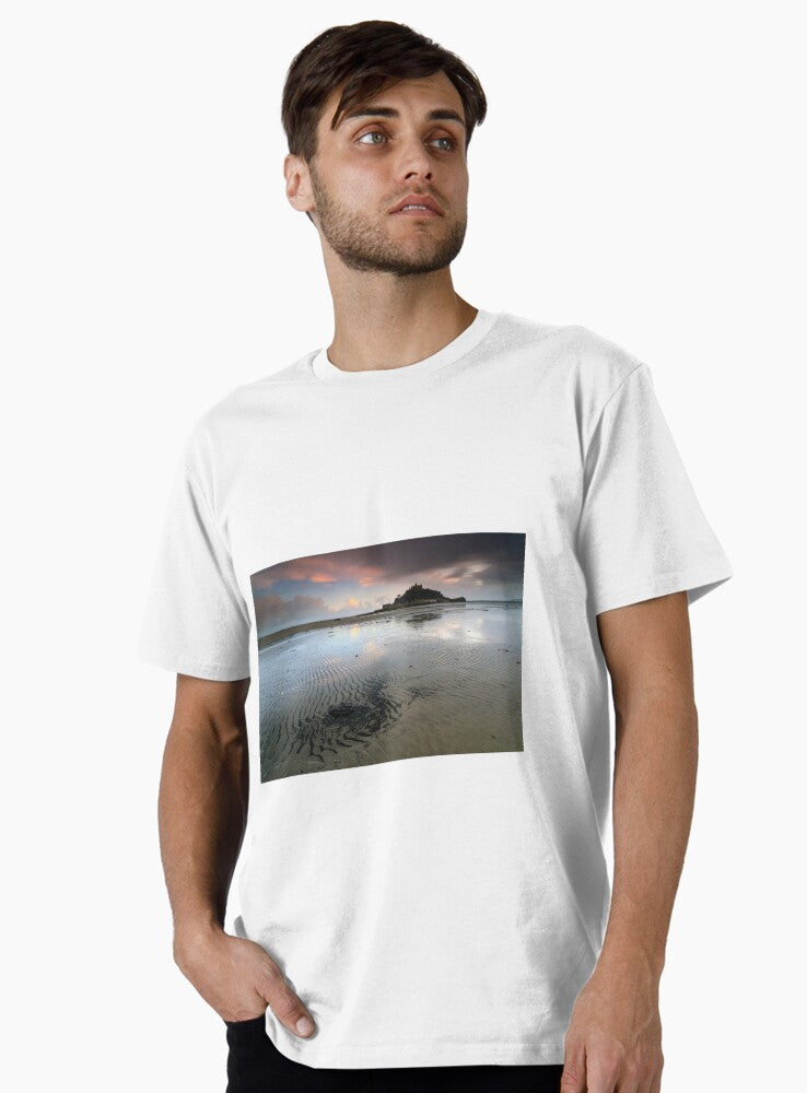 Sand ripples and reflections St s Mount Premium T Shirt T Shirt Gift Ready