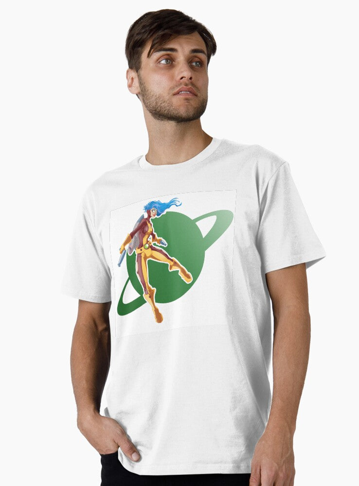 Raygun Futurism Premium T-Shirt | Premium Unisex T-Shirt, Trending Graphic Tee