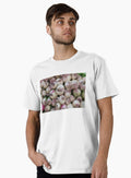farmers market display features a vibrant stack of fresh turnips soil kissed turnips and root vegetables Premium T Shirt T Shirt Minimal Style