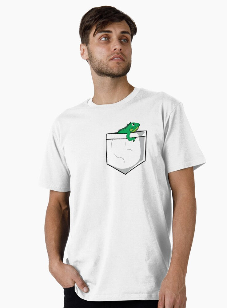 Iguana from the shirt pocket Premium Shirt T Shirt Everyday Wear