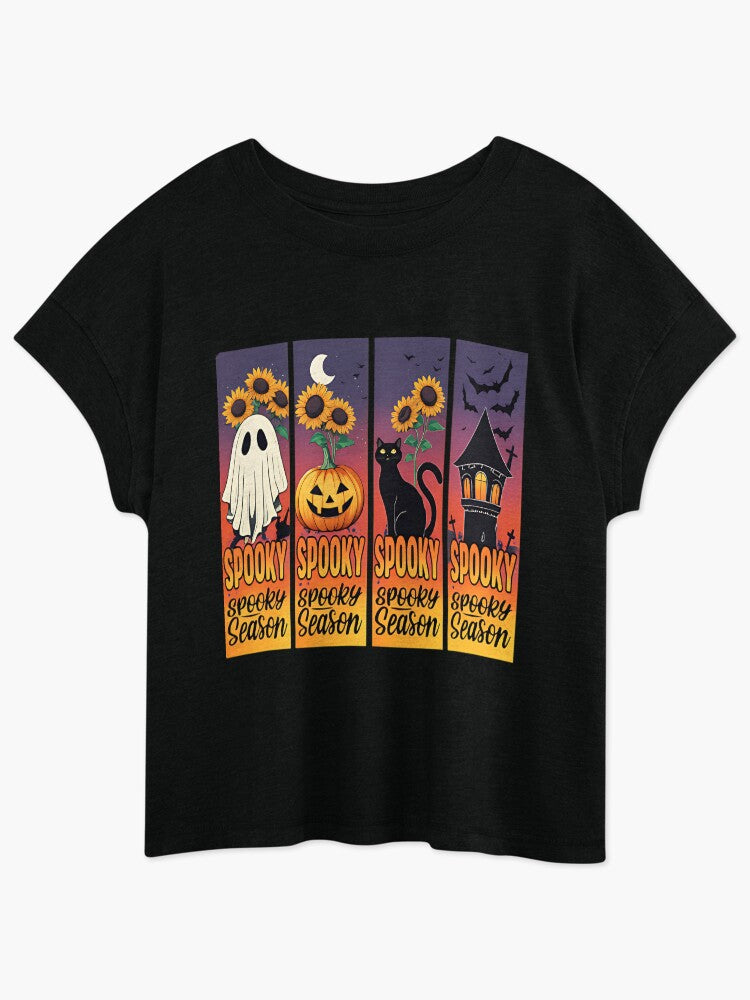 Spooky Season Relaxed T Shirt 2