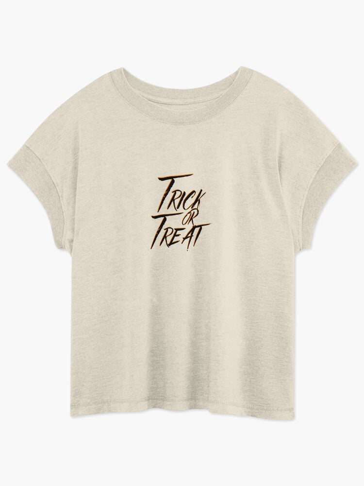 Trick Or Treat Relaxed T Shirt Premium Print