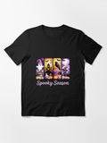 Spooky Season Ghost Witch Cat Halloween Essential T Shirt