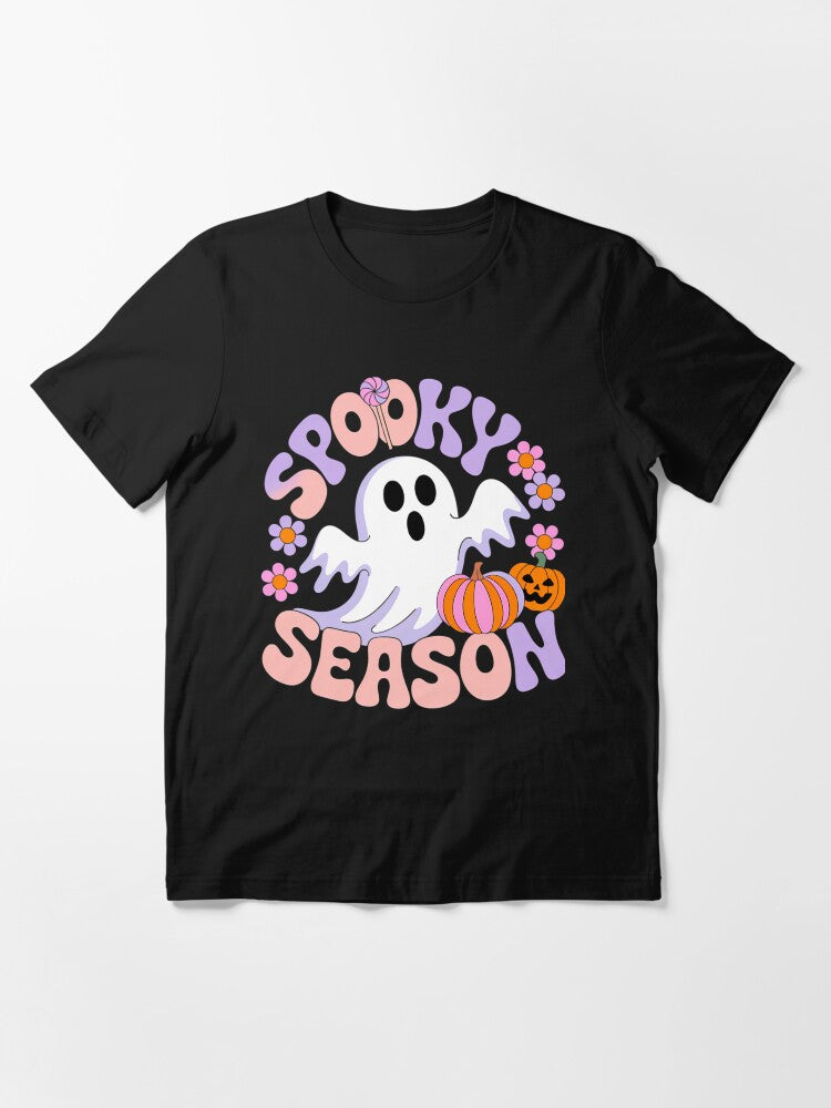 Cute Ghost Spooky Season Funny Halloween Essential T Shirt