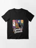 Halloween Ghost Pumpkin Black Cat Haunted Spooky Season Essential T Shirt