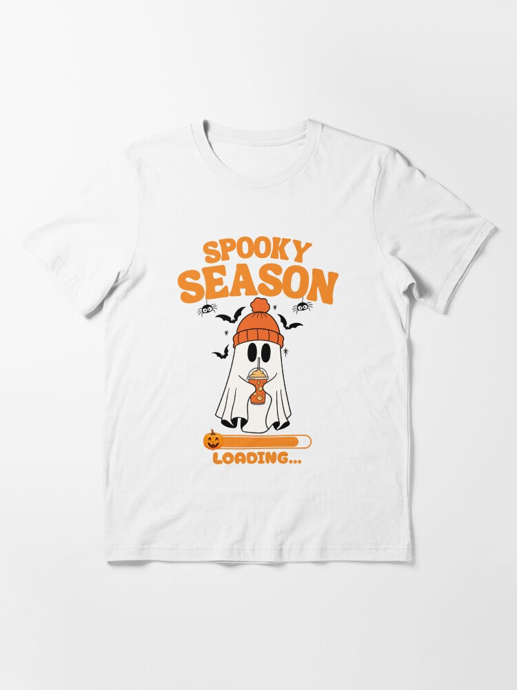 Spooky Season Loading Funny Halloween Prep Essential T Shirt