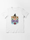 Trick Or Treat Happy Halloween Scary Retro Peace Love Pumpkin Essential T Shirt Gift Ready