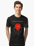 Cute Sun Character Jumping Rope with Planets Art Tri blend T Shirt T Shirt Premium Print Best Seller Look