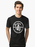 Vintage Venue Birdland Jazz Club Tri blend T Shirt T Shirt Streetwear Style Daily Wear