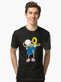 Undertale Sans Tri blend T Shirt T Shirt Viral TikTok Best Seller Look