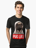 Original Pug Life Pug Tri blend T Shirt T Shirt Trending US Daily Wear