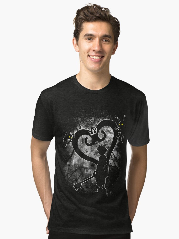 The keyblade chosen one Tri blend T Shirt T Shirt Comfort Fit Gift Ready