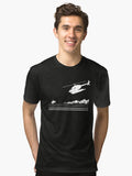 Heli Huntin inverted Tri blend T Shirt T Shirt High Search Demand Daily Wear