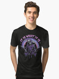 Death It Is What It Is Pastel Goth Grim Reaper Drip Tri blend T Shirt T Shirt Trending US Fan Favorite