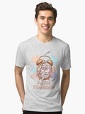 Maybe Tomorrow Sleepy Rabbit Procrastination Clock Design Tri blend T Shirt T Shirt Trending US Fan Favorite