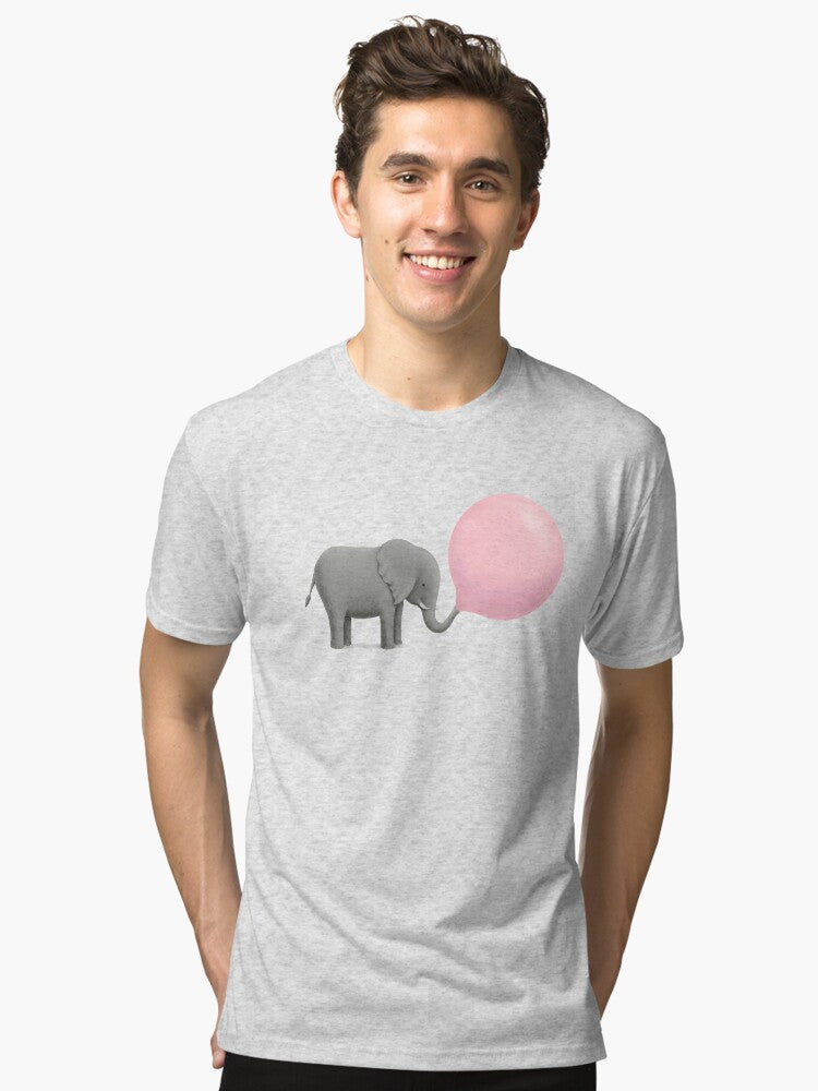 Jumbo Bubble Gum Tri blend T Shirt T Shirt Viral TikTok Hot Right Now