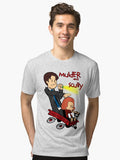 Mulder and Scully Tri blend T Shirt T Shirt Comfort Fit Gift Ready