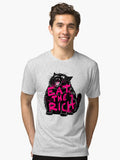 Eat The Rich Tri blend T Shirt T Shirt Trending US Best Seller Look