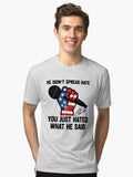 Charlie Kirk in memory patriot freedom USA Tri blend T Shirt T Shirt Viral TikTok Daily Wear