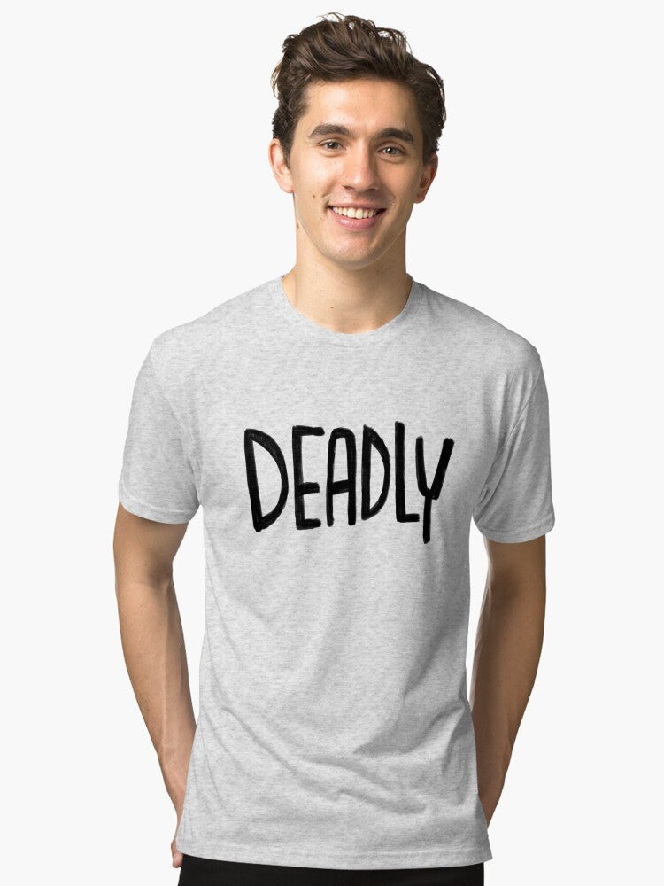 Irish Slang Deadly Tri blend T Shirt T Shirt Premium Print Daily Wear