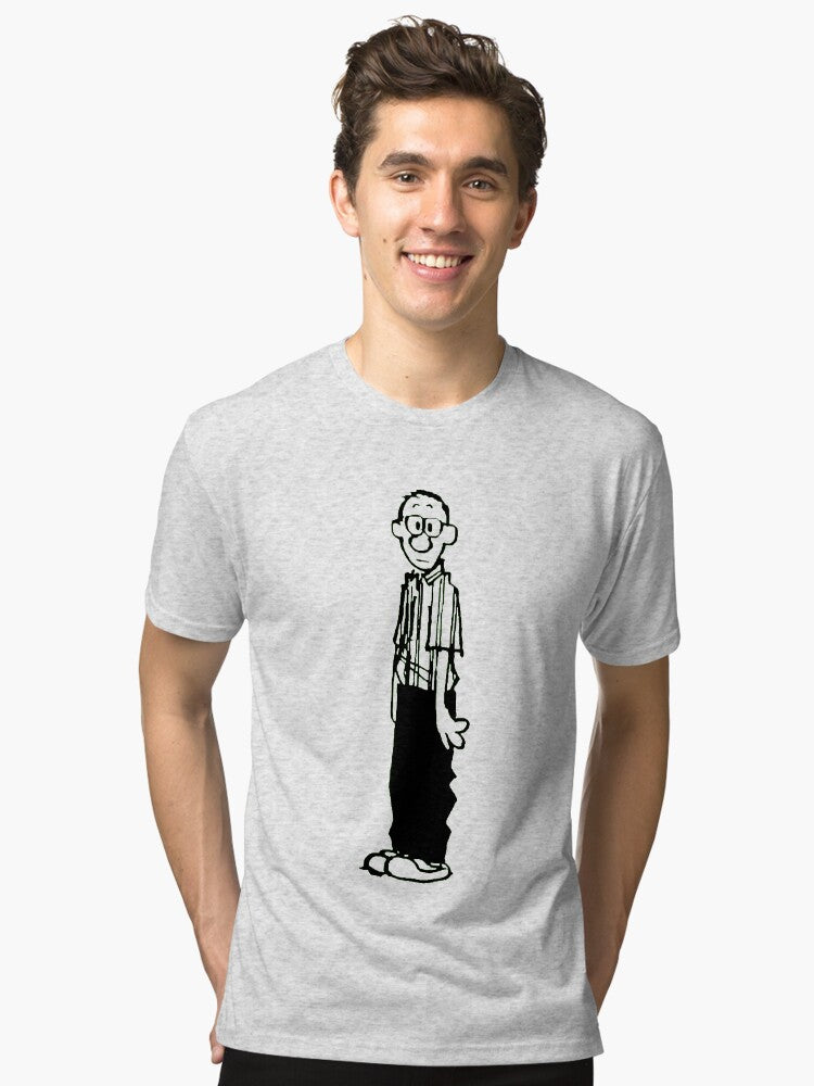 Calvin and Hobbes Calvin s Dad Tri blend T Shirt T Shirt Comfort Fit Daily Wear