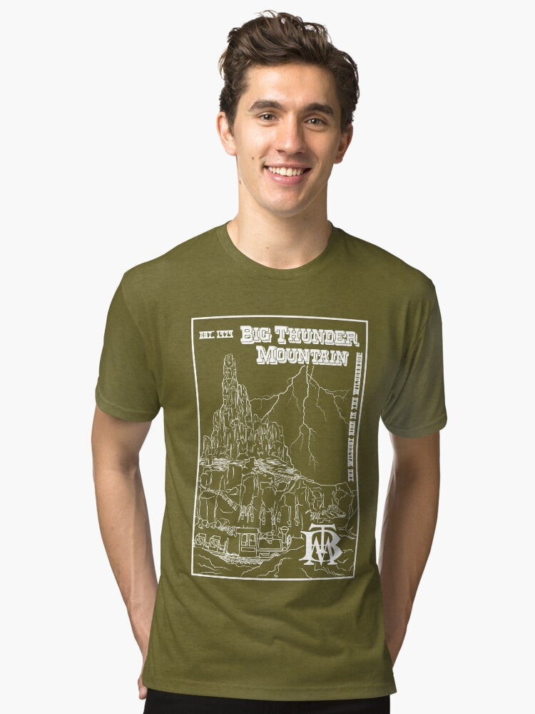 Big Thunder Mountain Tri blend T Shirt T Shirt High Search Demand Daily Wear