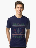 Ugly Firefly Christmas Sweater Tri blend T Shirt Sweater Comfort Fit Gift Ready