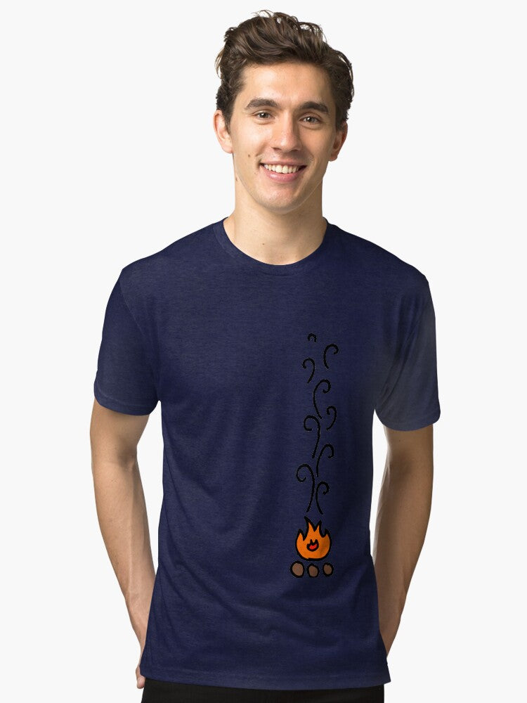 fire Tri blend T Shirt T Shirt Premium Print Hot Right Now