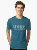 Linux Tri blend T Shirt T Shirt Comfort Fit Best Seller Look