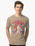 Glory To The Darkness Tri blend T Shirt T Shirt Trending US Daily Wear