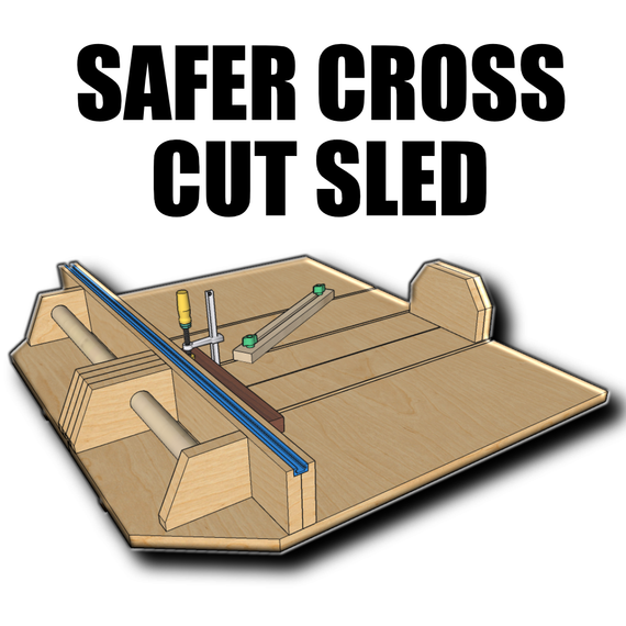 Safer Cross Cut Sled Plans | Premium Unisex T-Shirt