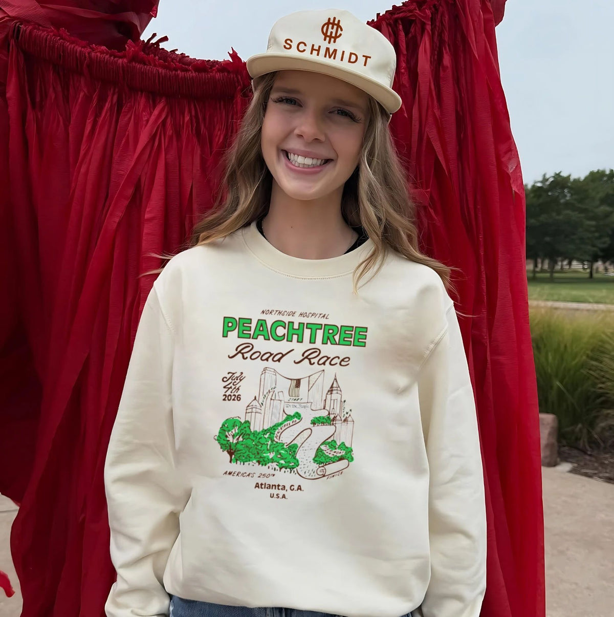 2026 Peachtree Road Race We The Peaches Dyan Szall Atlanta Finisher shirt Unisex T-shirt, Sweatshirt, Hoodie, Long Sleeve Tee