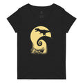 Nightrawr Women S V Neck Tee V Neck T Shirt Minimal Style