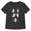 Platypus Fusion Women S V Neck Tee V Neck T Shirt Premium Print