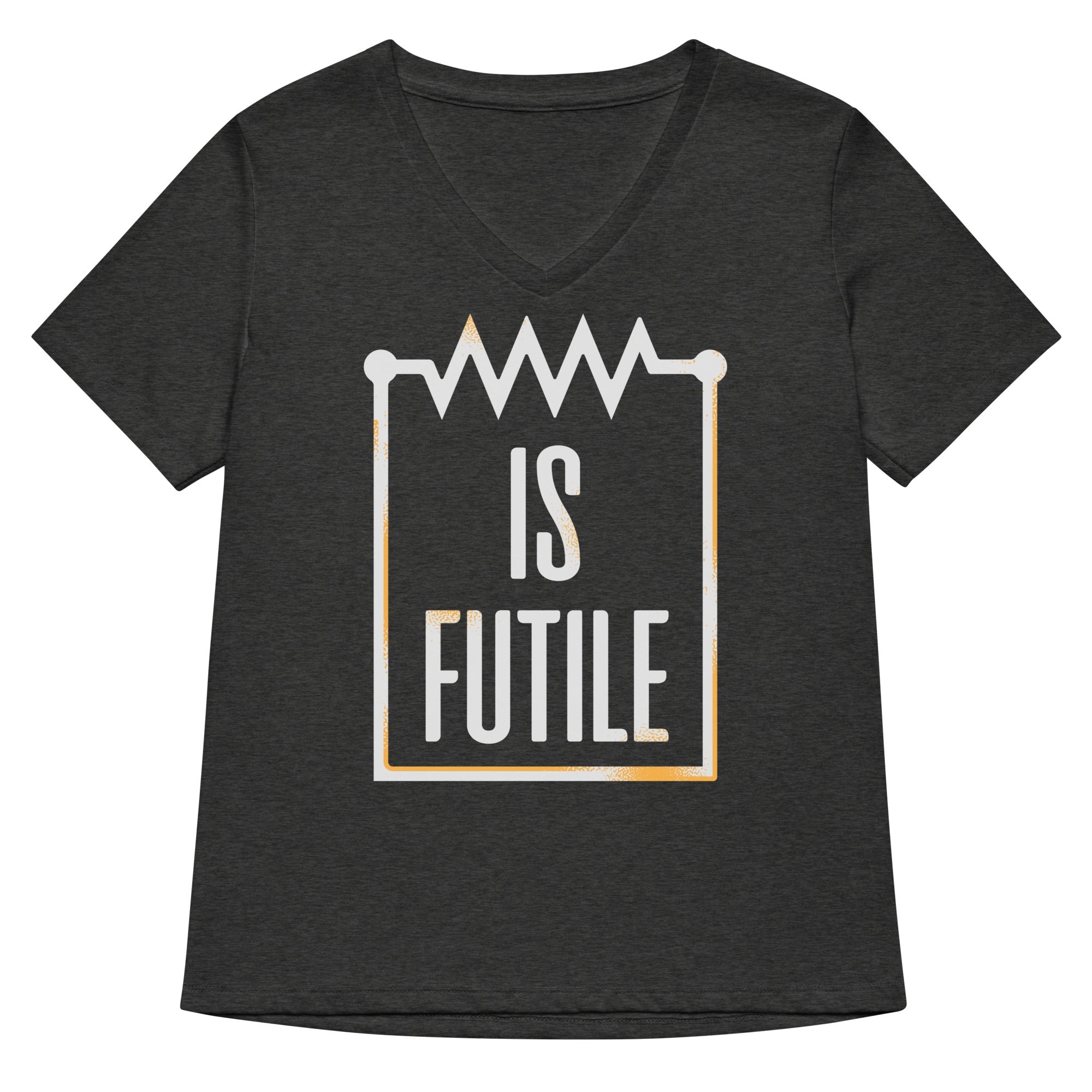 Resistor Is Futile Women S V Neck Tee V Neck T Shirt US Trend