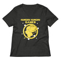 Hungry Games Women S V Neck Tee V Neck T Shirt Clean Design