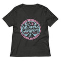 San Junipero Women S V Neck Tee V Neck T Shirt Clean Design