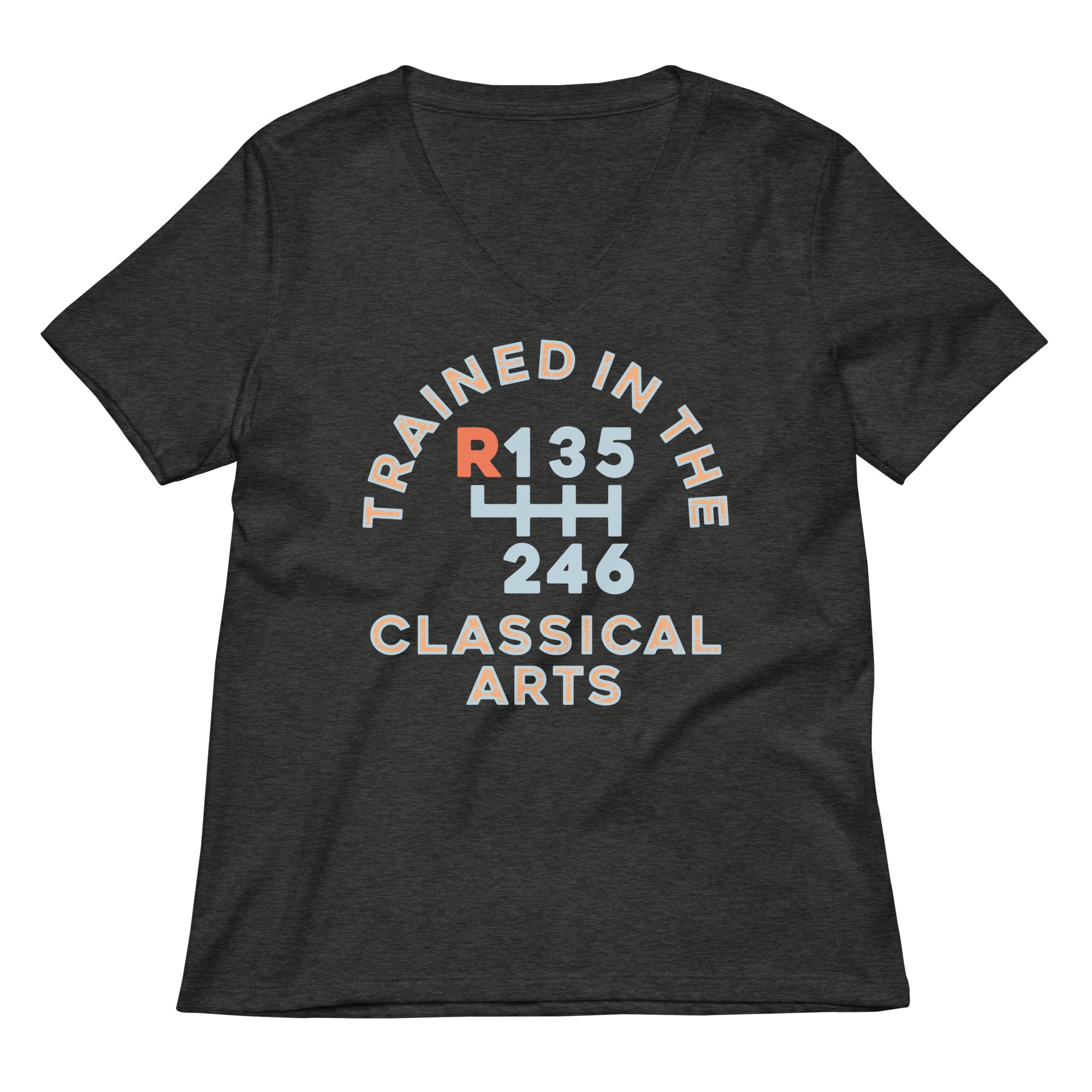 Trained In The Classical Arts Women S V Neck Tee V Neck T Shirt Minimal Style