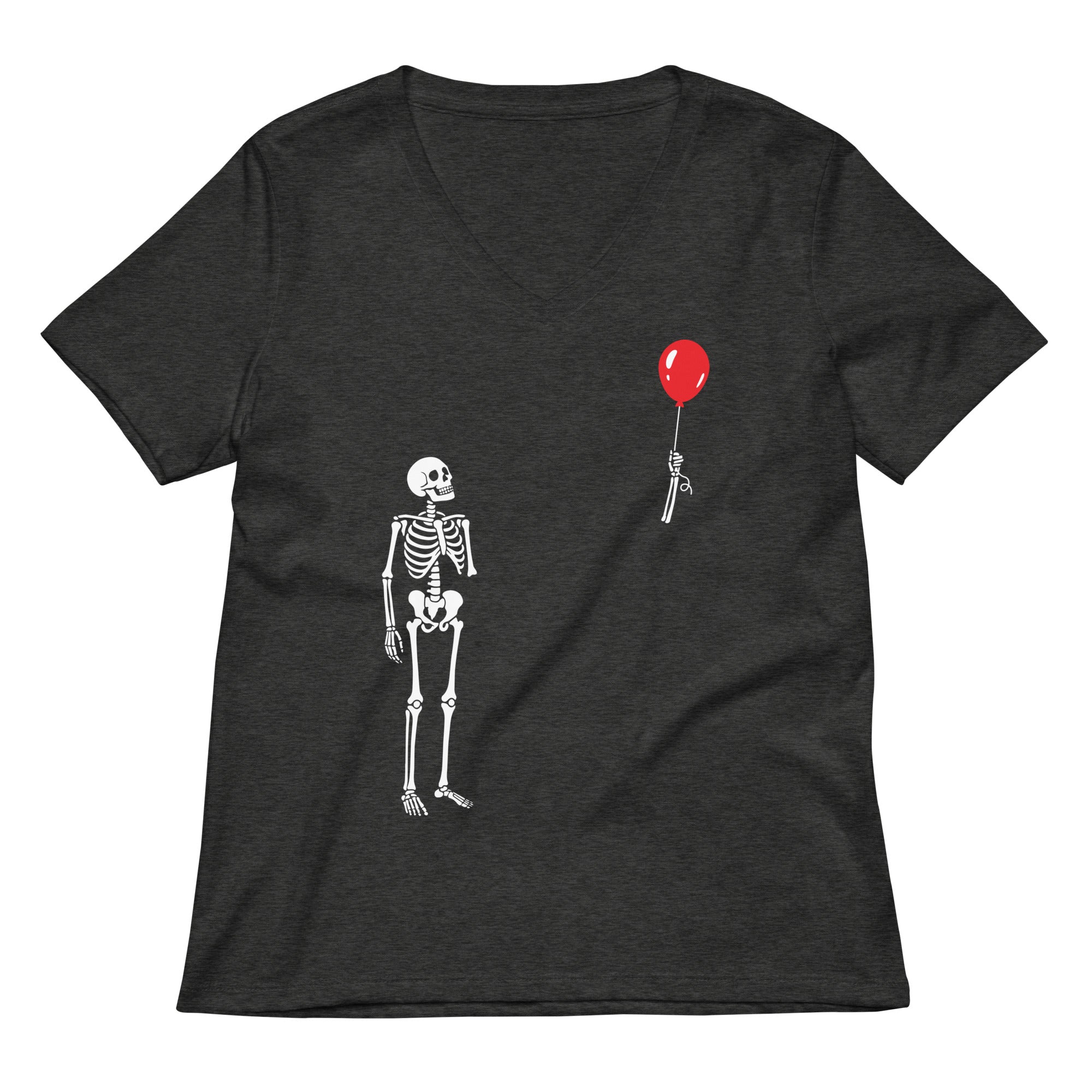 Lost Balloon Women S V Neck Tee V Neck T Shirt Premium Print